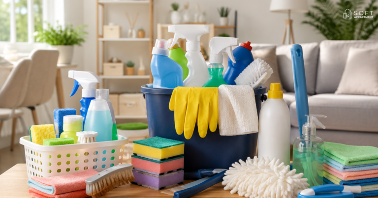 Best Apartment Cleaning Essentials: 50+ Cleaning Supplies Every Home Needs