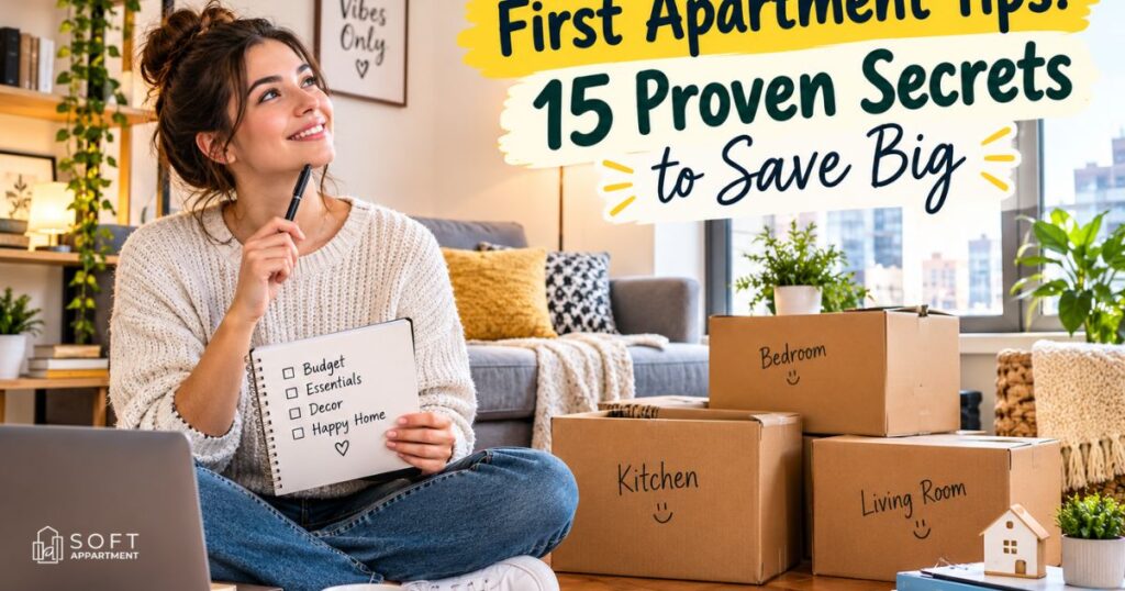 First Apartment Tips: 15 Proven Secrets to Save Big